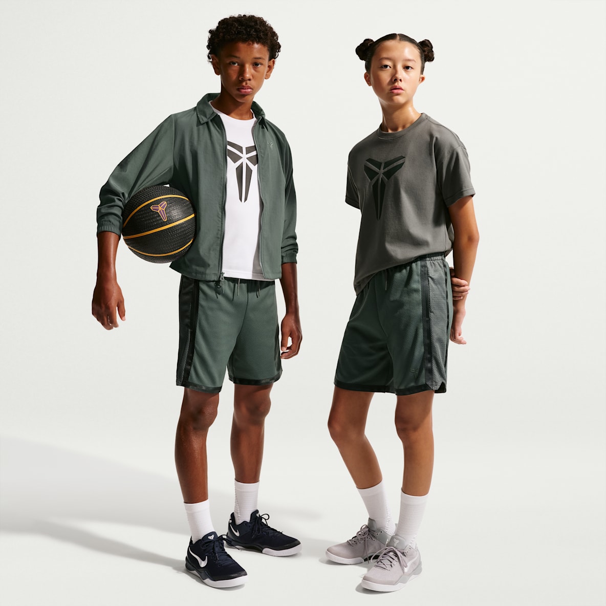 Kobe Big Kids' Dri-FIT Mamba Shorts
