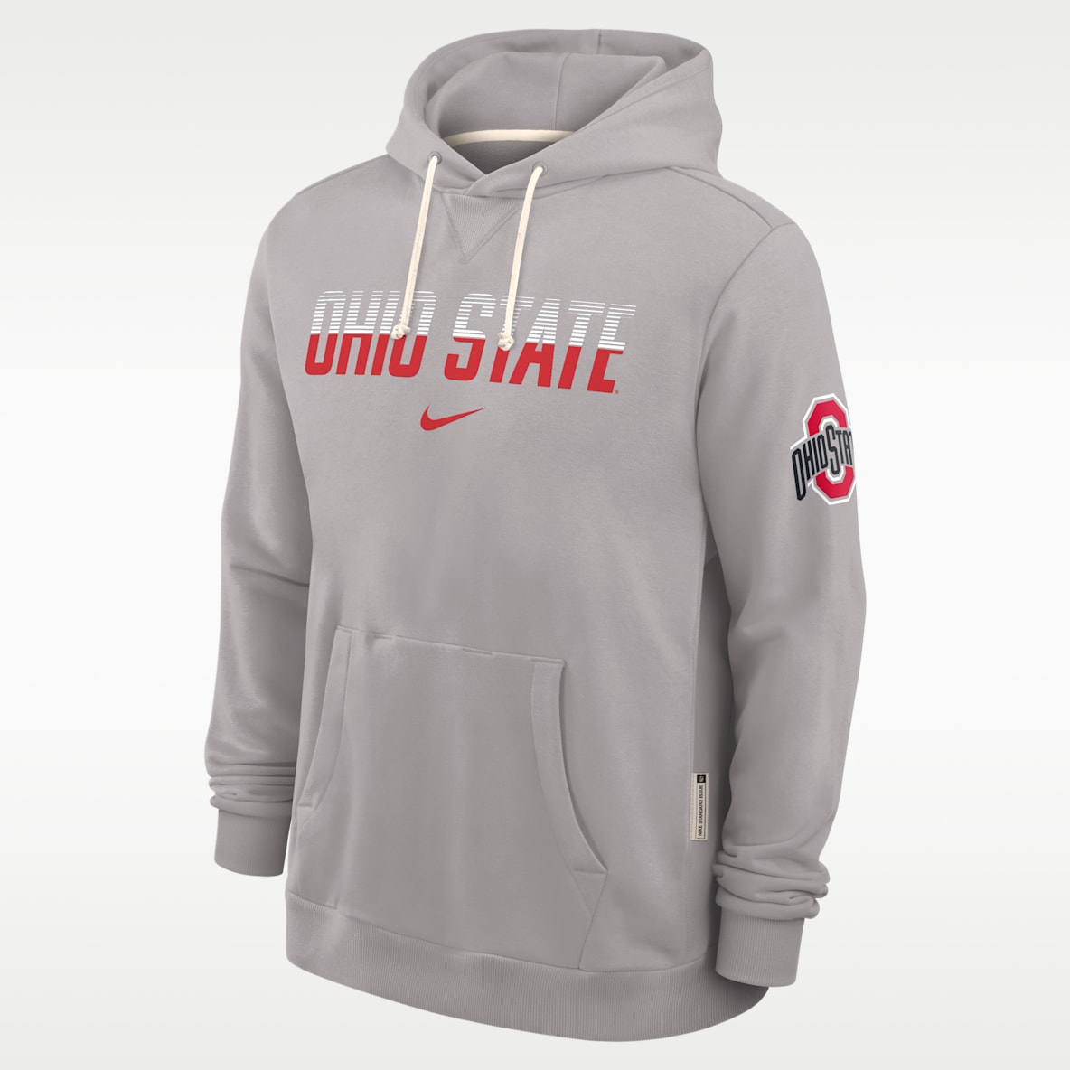 Ohio State Sideline Standard Issue Men's Nike Dri-FIT College Pullover Hoodie