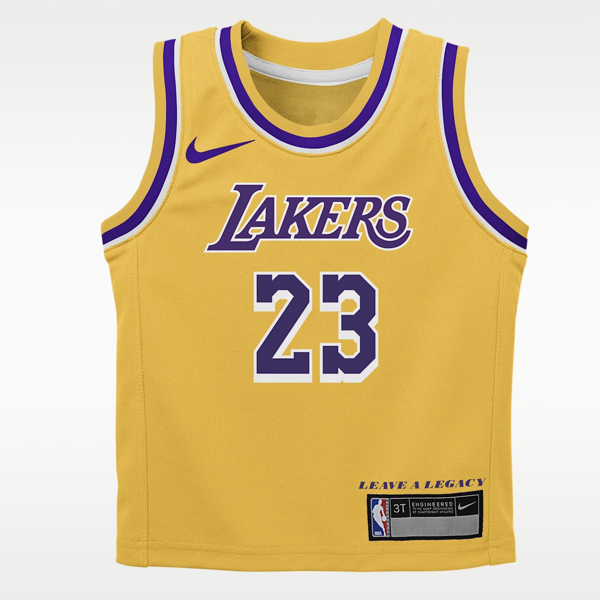 LeBron James Los Angeles Lakers Icon Edition Toddler Nike NBA Replica Jersey