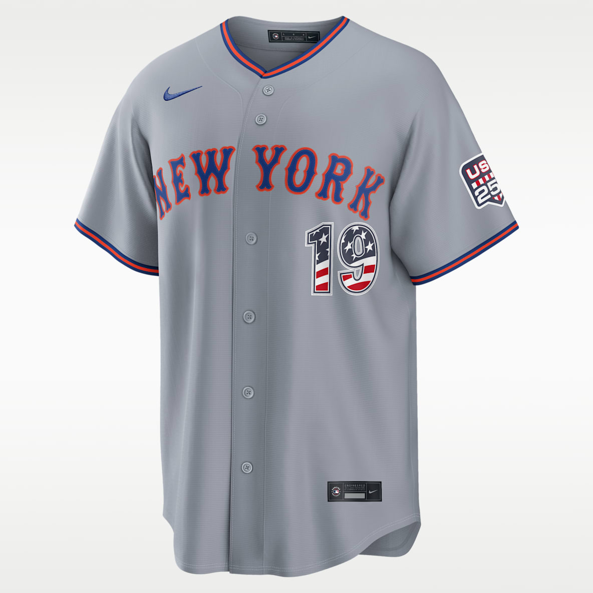 Bo Bichette New York Mets USA 250 Men's Nike MLB Stadium Jersey
