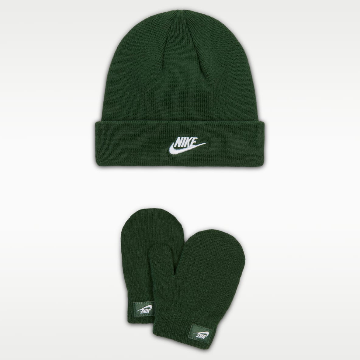 Nike Conjunto de gorro y mitones Club para bebé