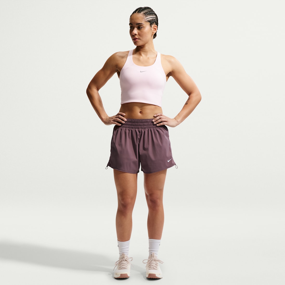 Nike One Women's Dri-FIT Brief-Lined High-Waisted 5" Shorts