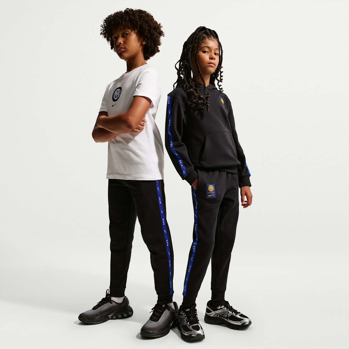 Inter Milan City Side Nike Football-joggers i fleece til mænd