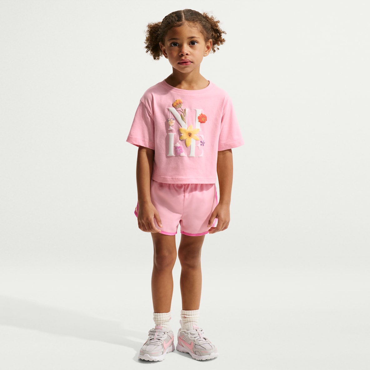 Nike Spring Into Floral Toddler Dri-FIT 2-Piece Tempo Set