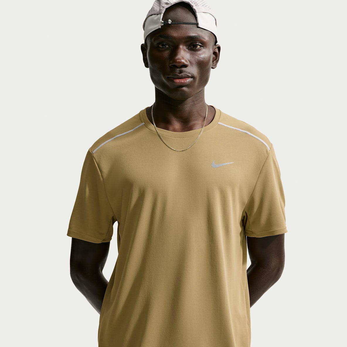 Nike Miler Playera de correr de manga corta Dri-FIT para hombre