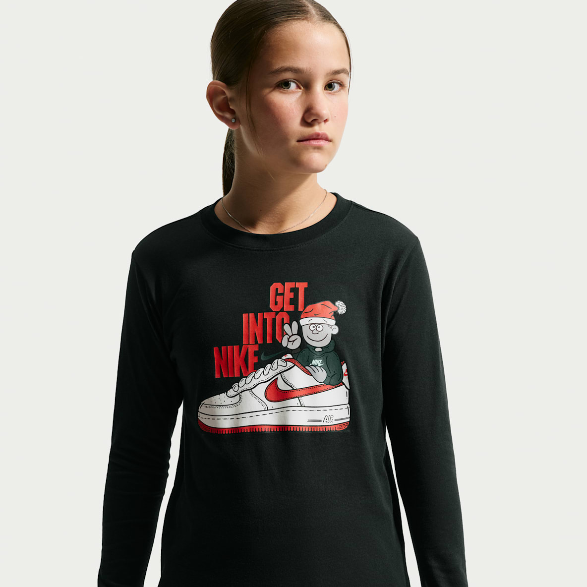Nike Sportswear Big Kids' Long-Sleeve T-Shirt