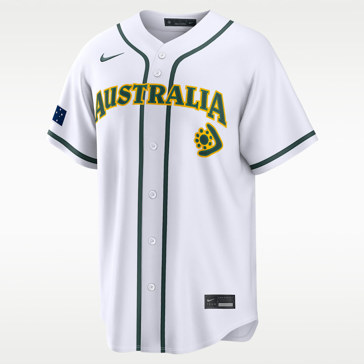 Australia National Baseball Team 2026 World Baseball Classic Men's Nike Stadium Jersey