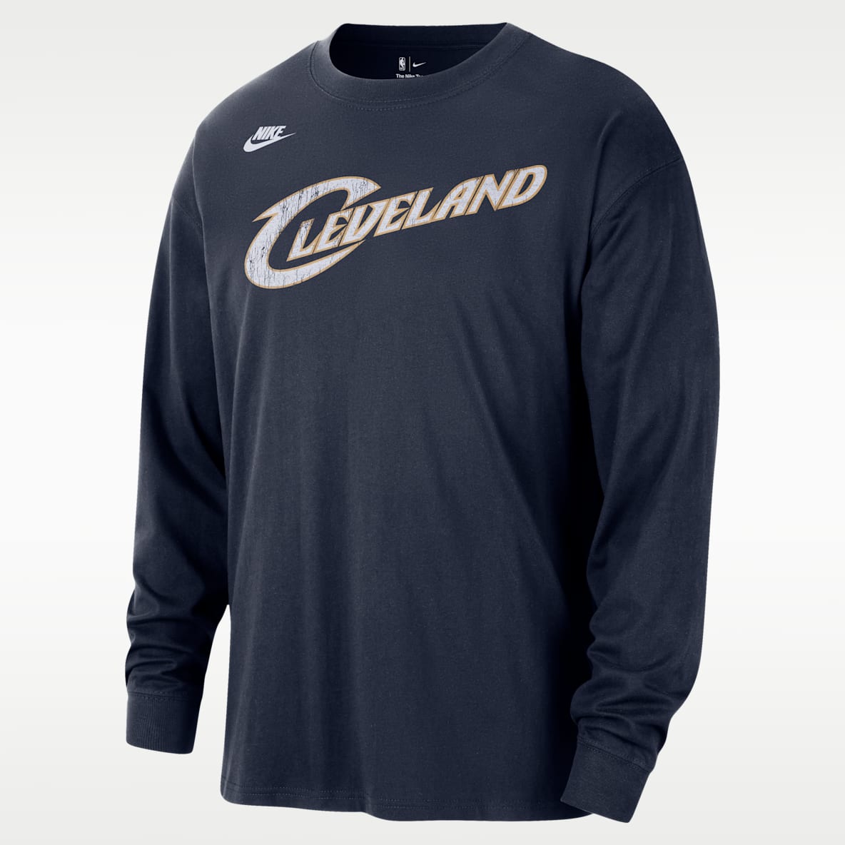 Cleveland Cavaliers Hardwood Classic Essential Men's Nike NBA Long-Sleeve T-Shirt