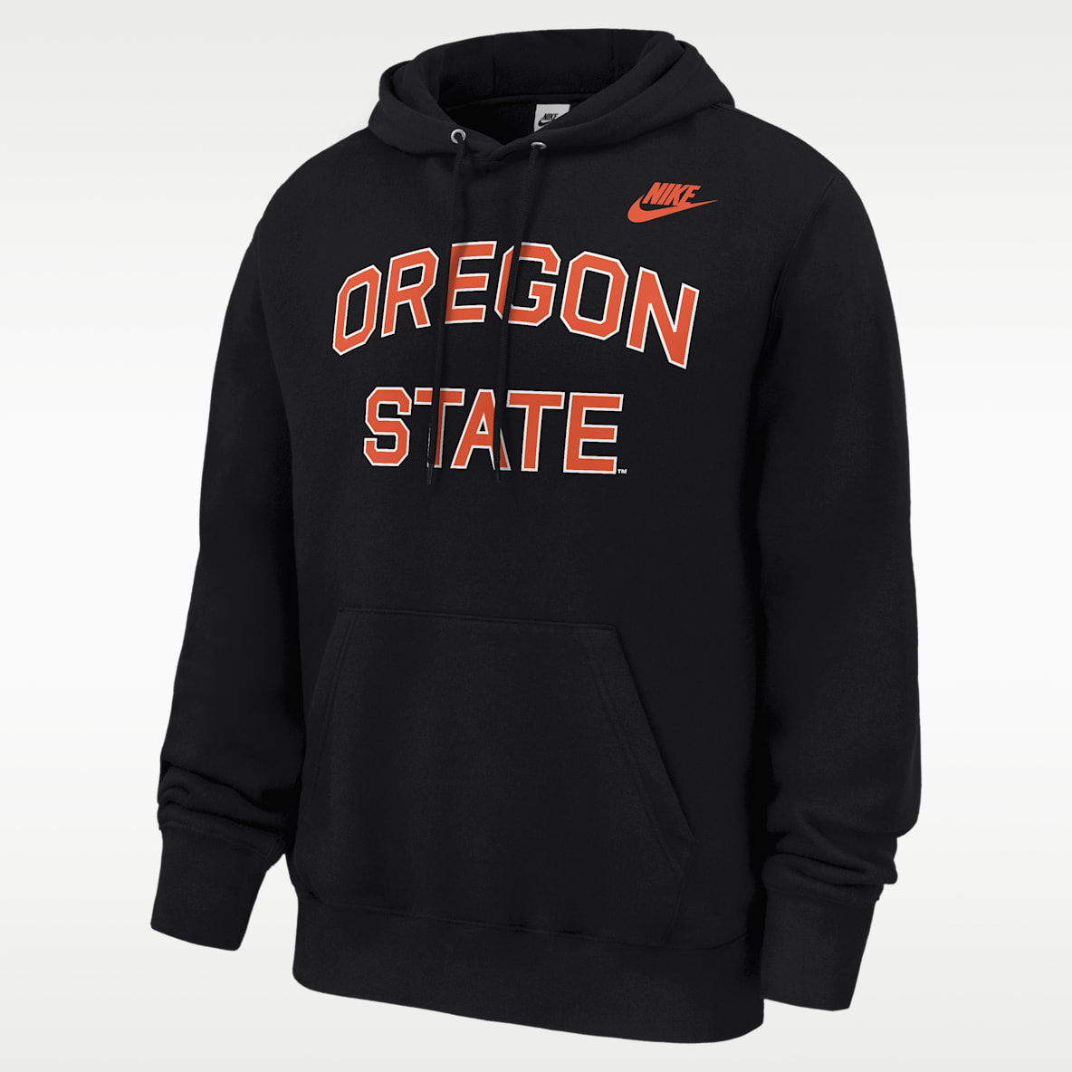 Oregon State Beavers Club Men's Nike Football Fleece Pullover Hoodie