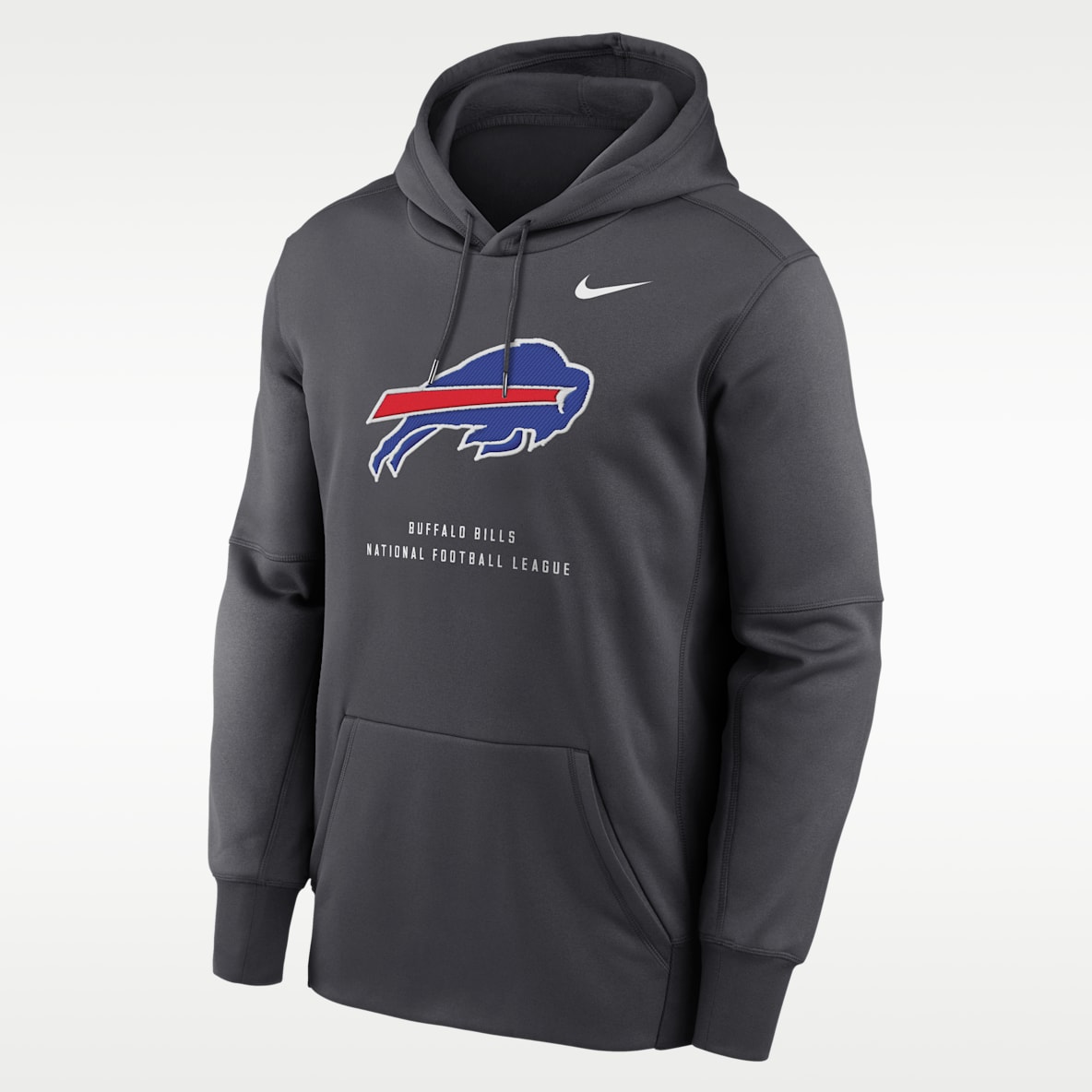 Buffalo Bills Men's Nike Therma NFL Pullover Hoodie