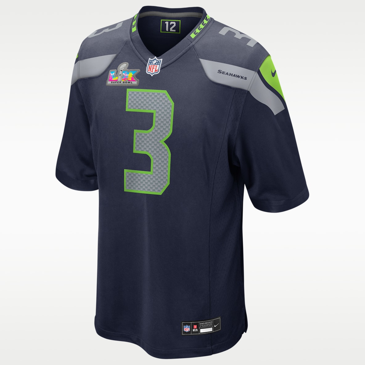 Nick Emmanwori Seattle Seahawks Super Bowl LX Men's Nike NFL Game Jersey