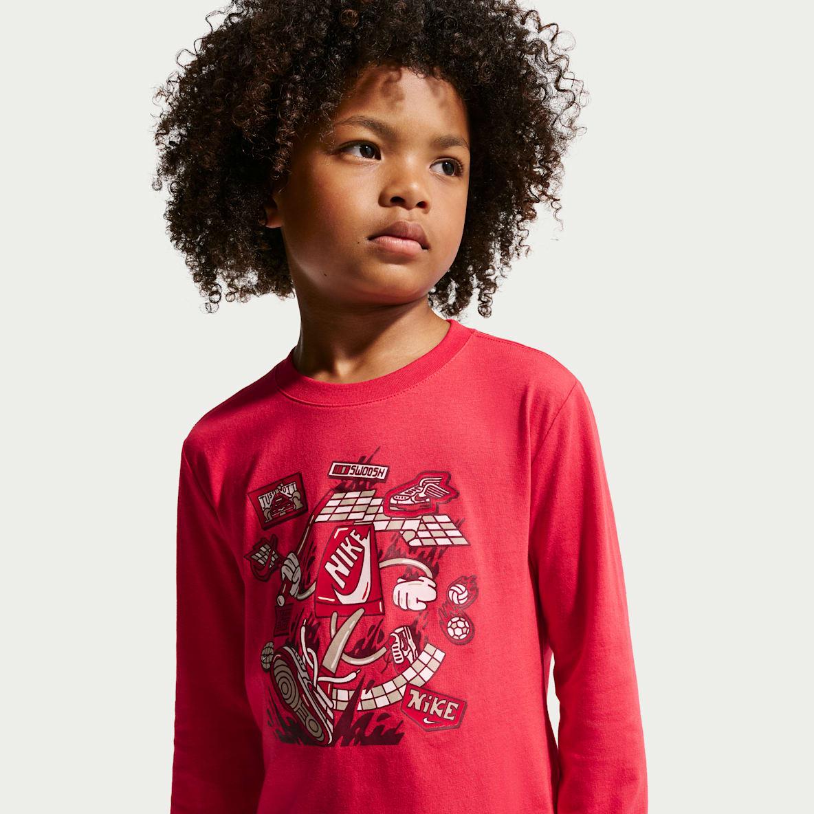 Nike Little Kids' Boxy Long-Sleeve T-Shirt