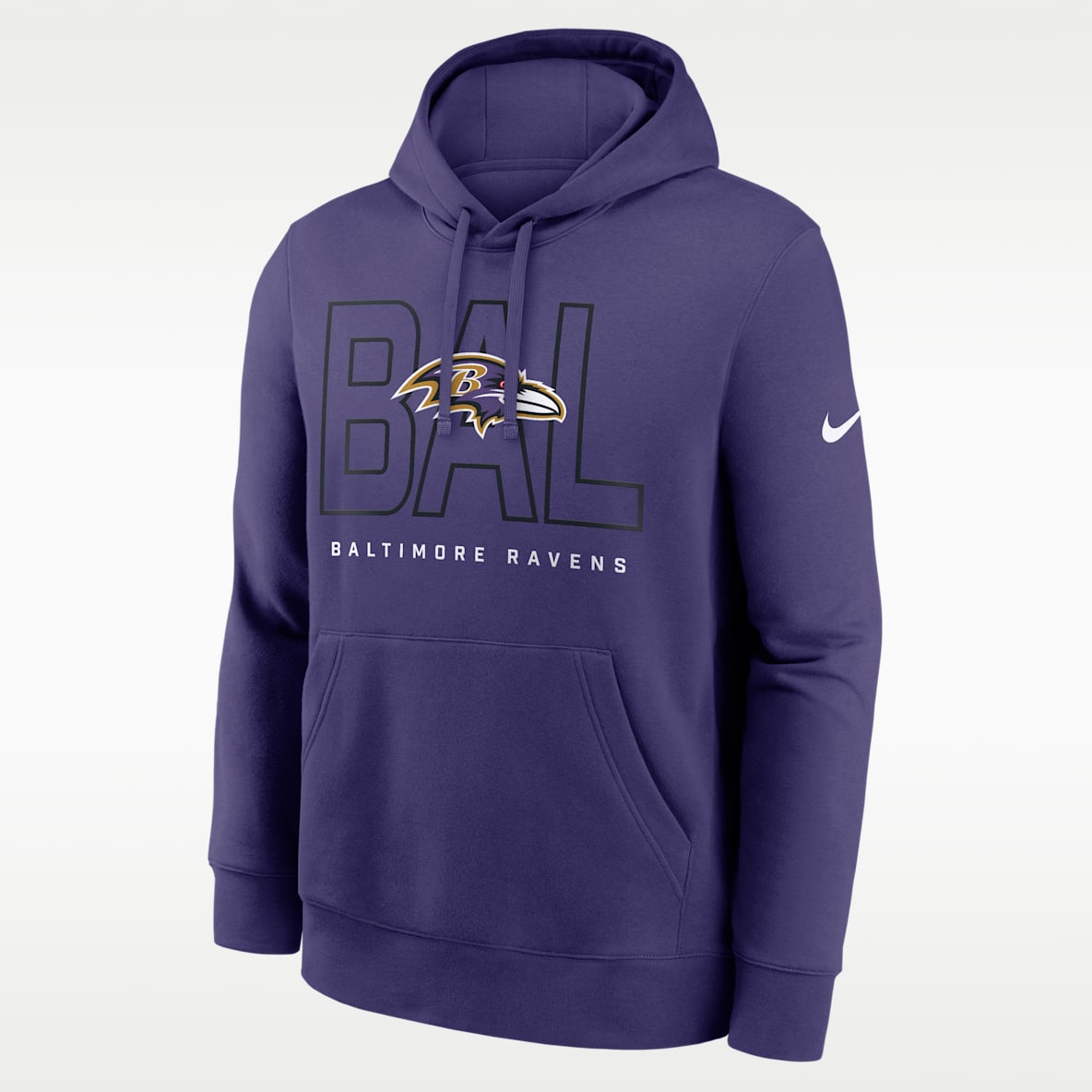 Baltimore Ravens Busted Play Club Men's Nike NFL Pullover Hoodie