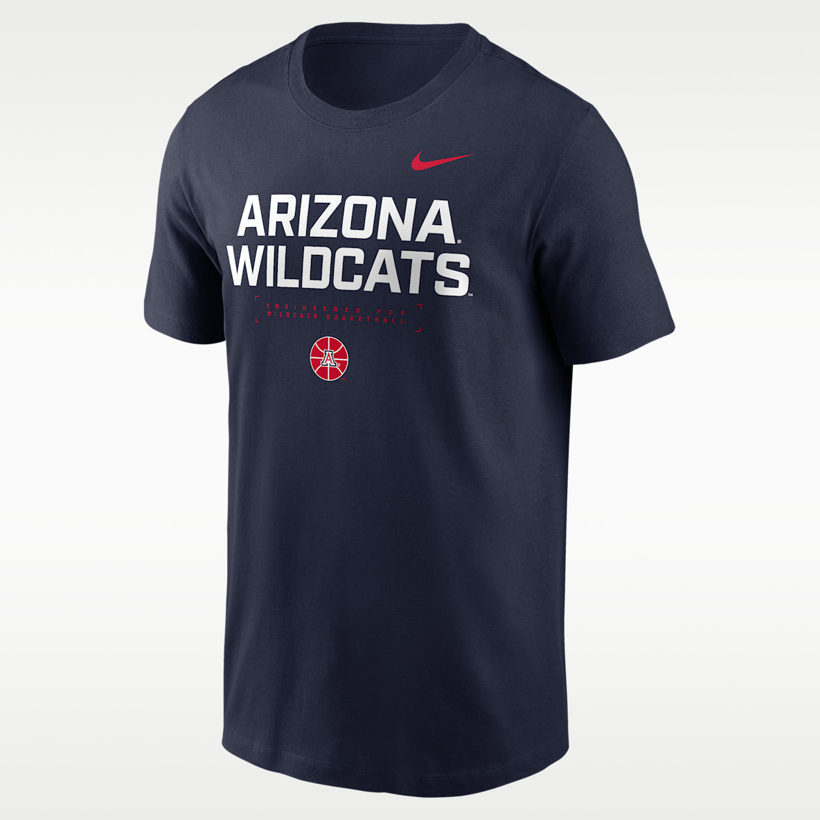 Arizona Courtside Basketball Men's Nike Dri-FIT College T-Shirt