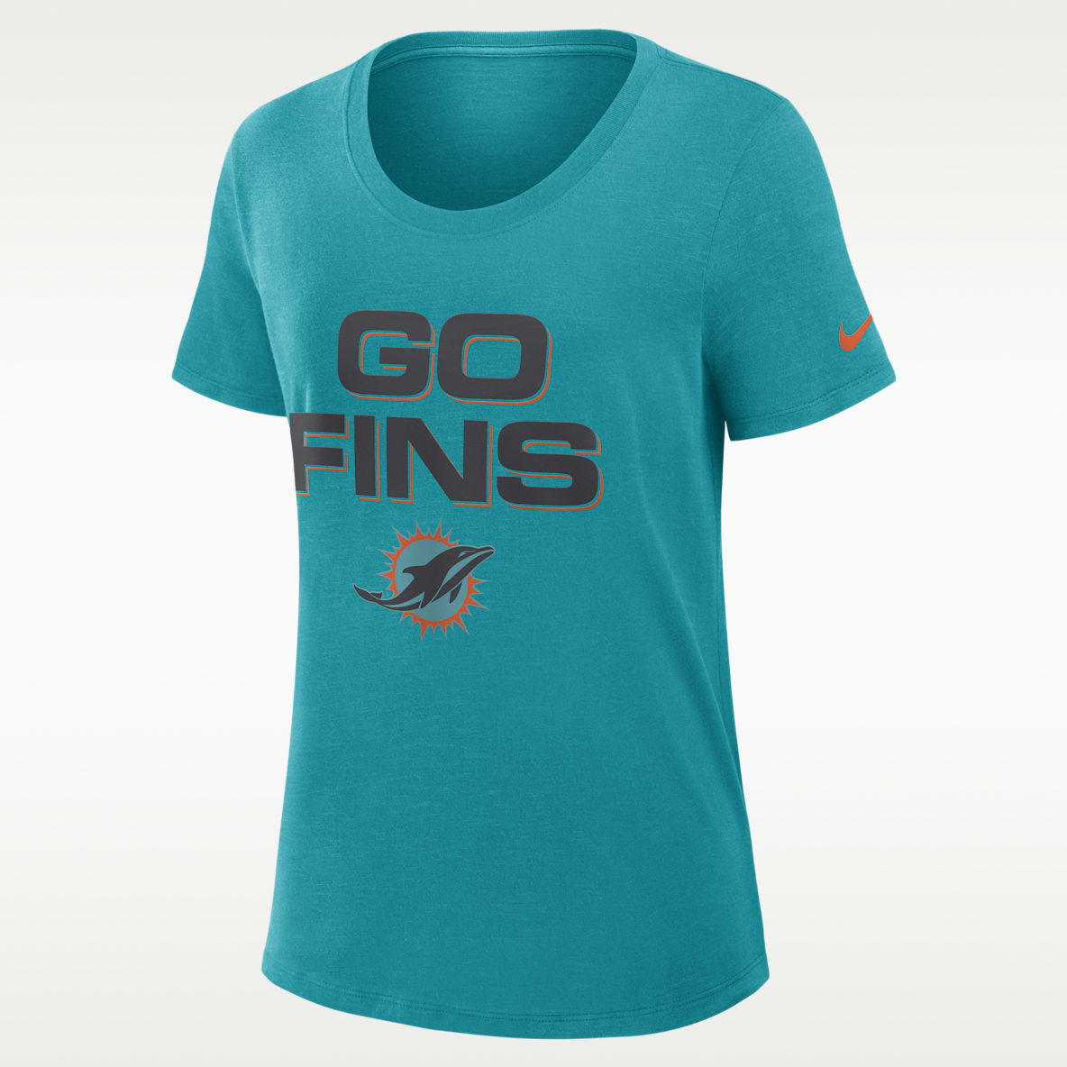 Miami Dolphins Rivalries Collection Slub Women's Nike Dri-FIT NFL T-Shirt
