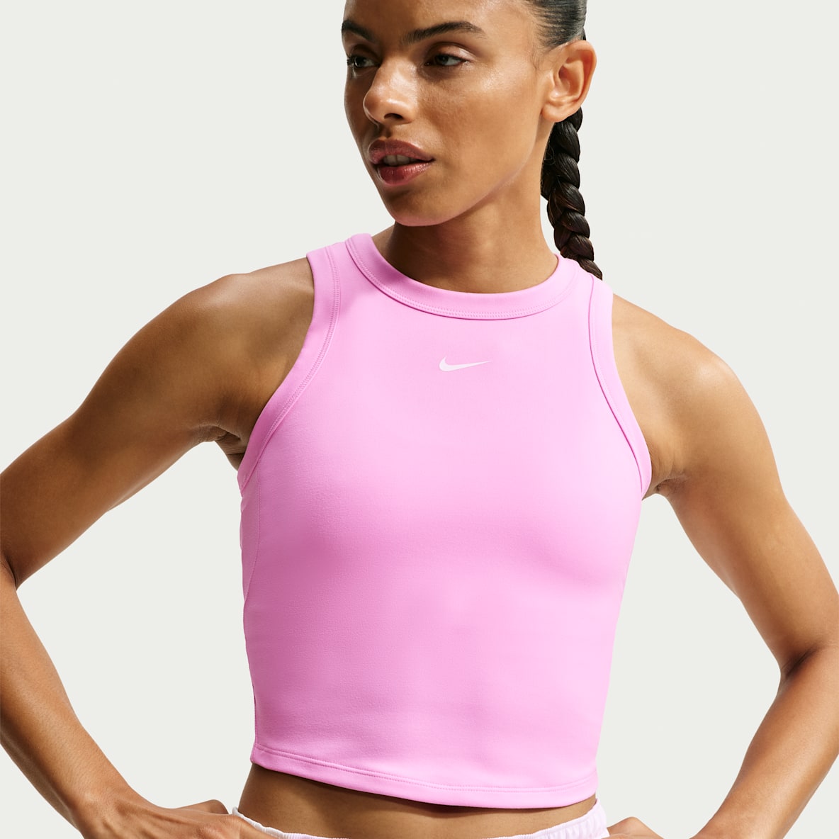 Nike One Fitted Débardeur court Dri-FIT pour femme