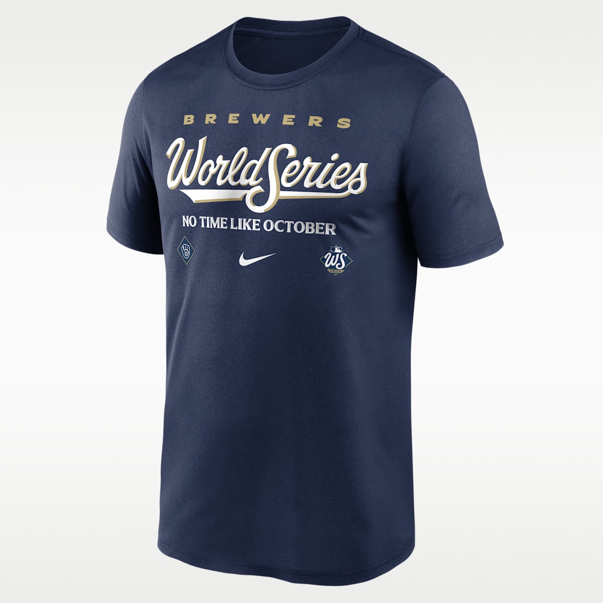 Milwaukee Brewers 2026 World Series Participant Authentic Collection Men's Nike Dri-FIT MLB T-Shirt