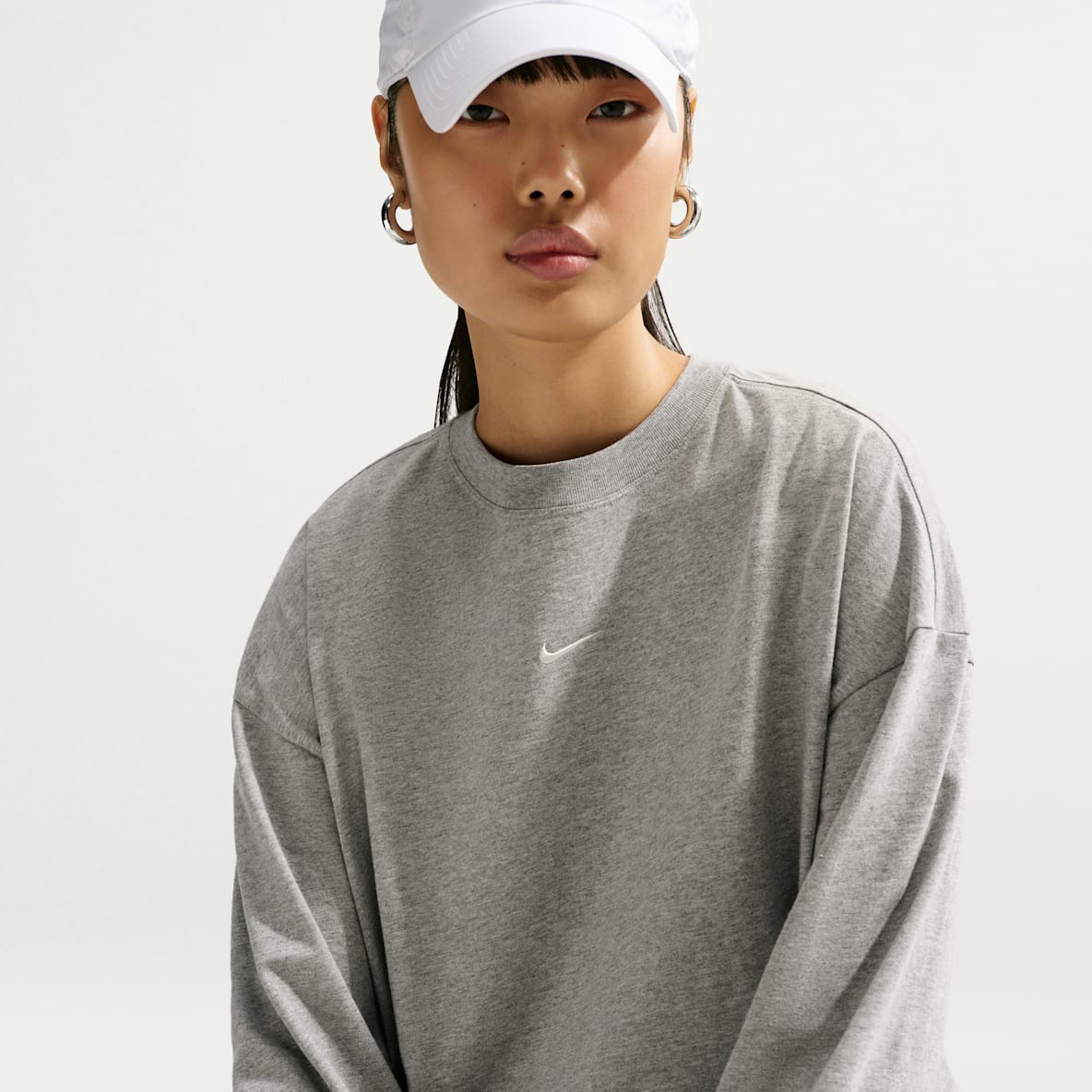 Nike Sportswear Classic Playera de manga larga oversized para mujer