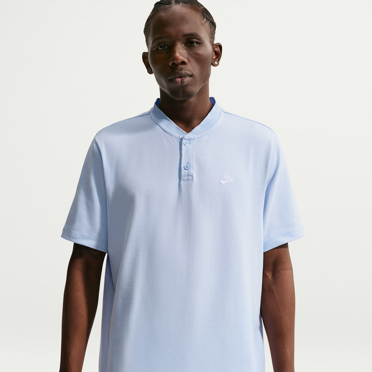 Nike Club Men's Short-Sleeve Henley
