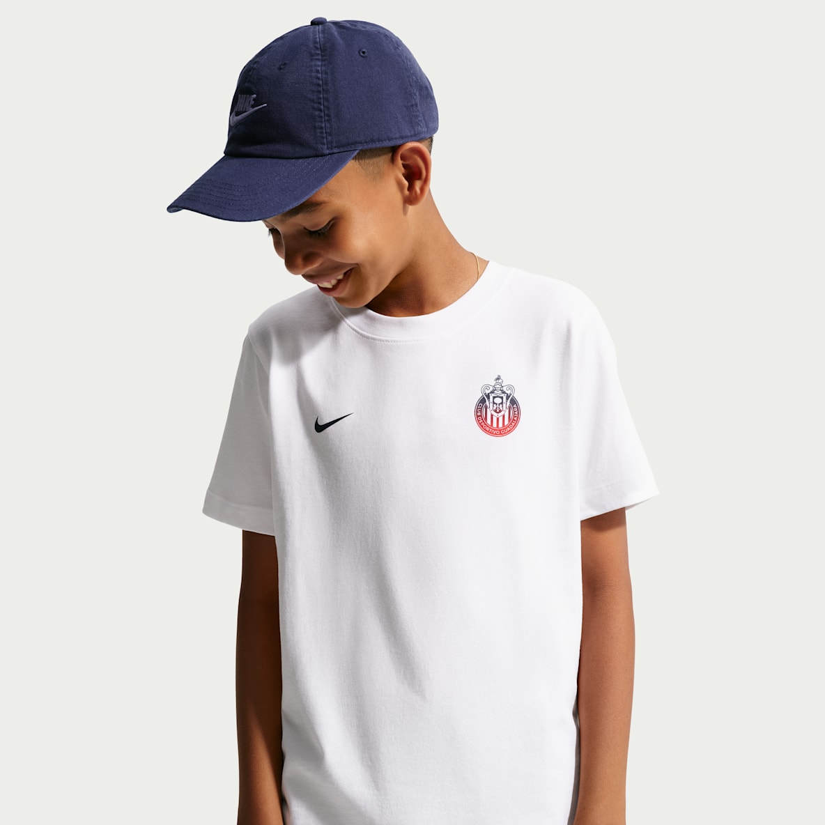 C.D. Guadalajara Playera de futbol Nike para niños talla grande