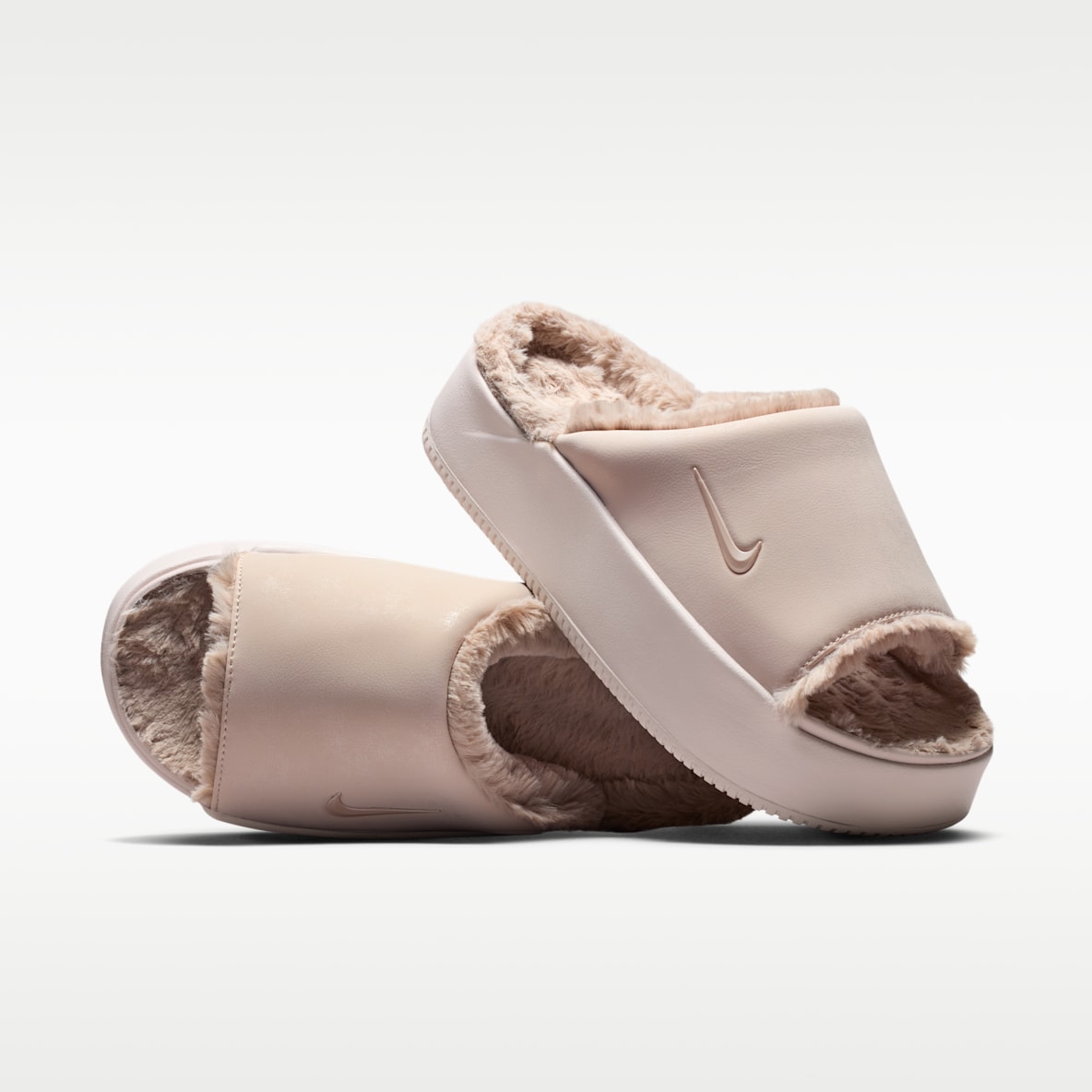 Nike Calm Elevation Fur Chanclas para mujer