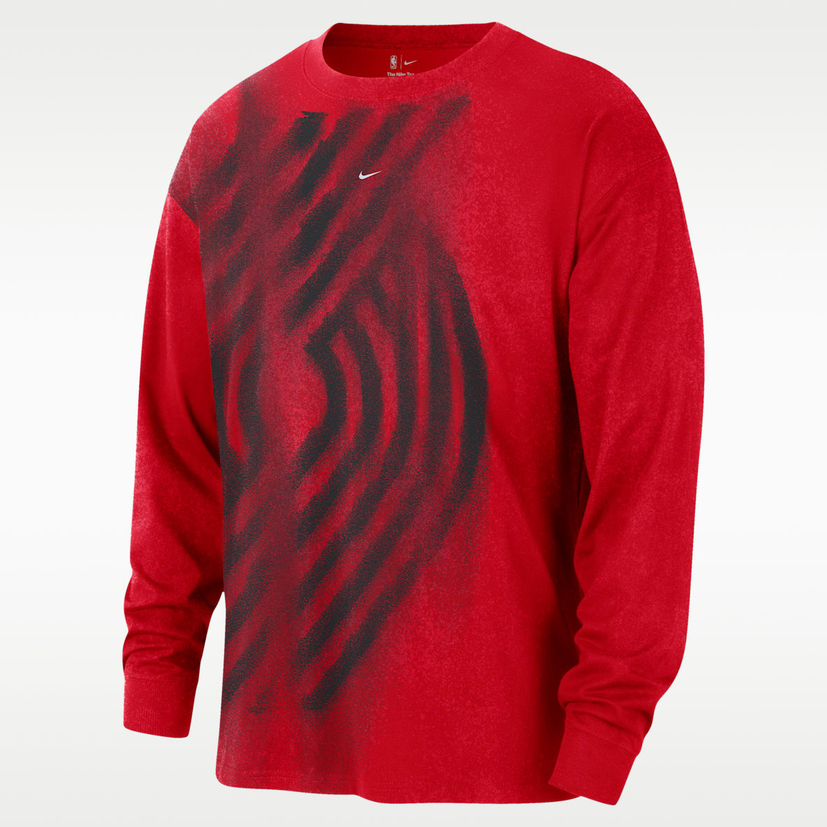 Portland Trail Blazers Essential Anthem Men's Long-Sleeve Basketball T-Shirt