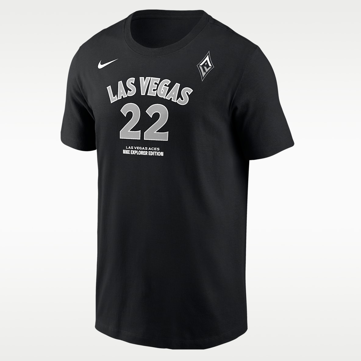A'ja Wilson Las Vegas Aces Men's Nike WNBA T-Shirt