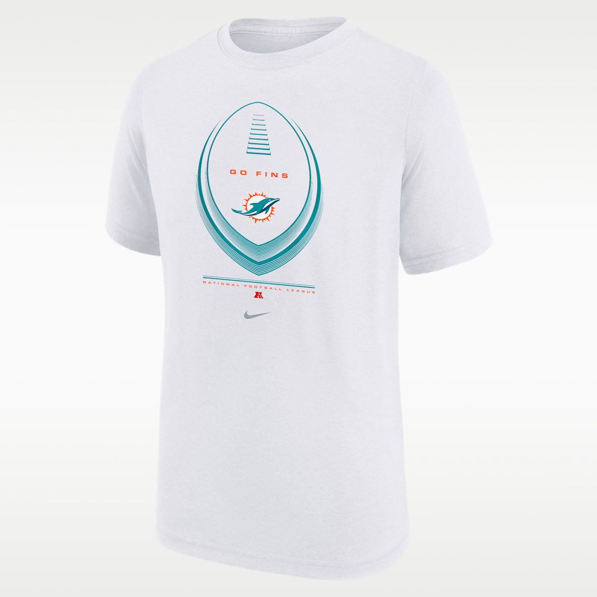 Miami Dolphins Icon Legend Edition Big Kids' Nike Dri-FIT NFL T-Shirt