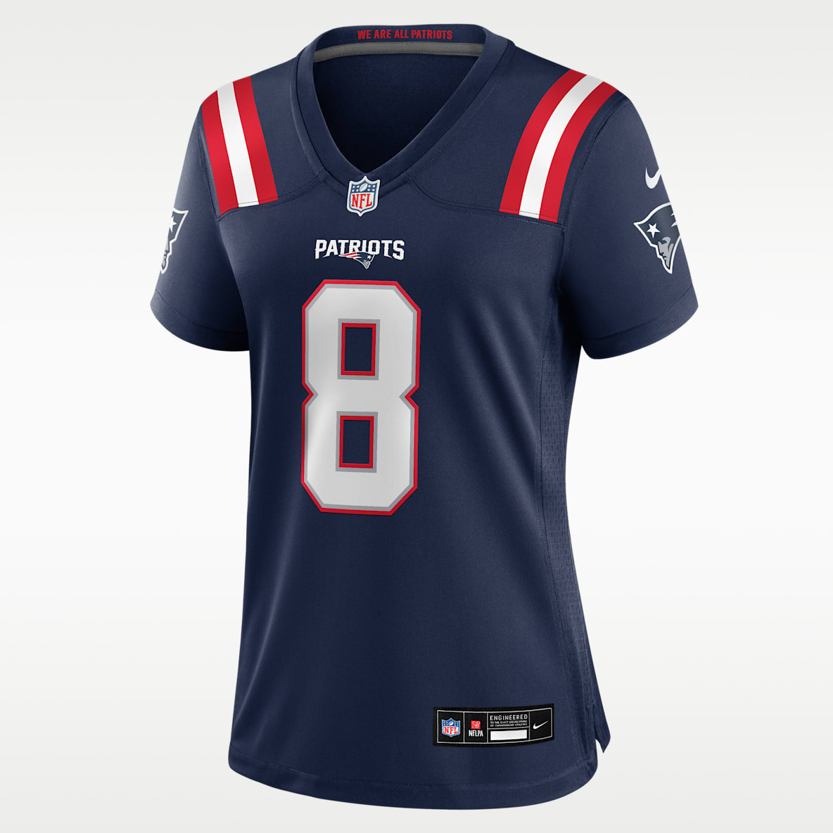 Stefon Diggs New England Patriots Women's Nike NFL Game Jersey