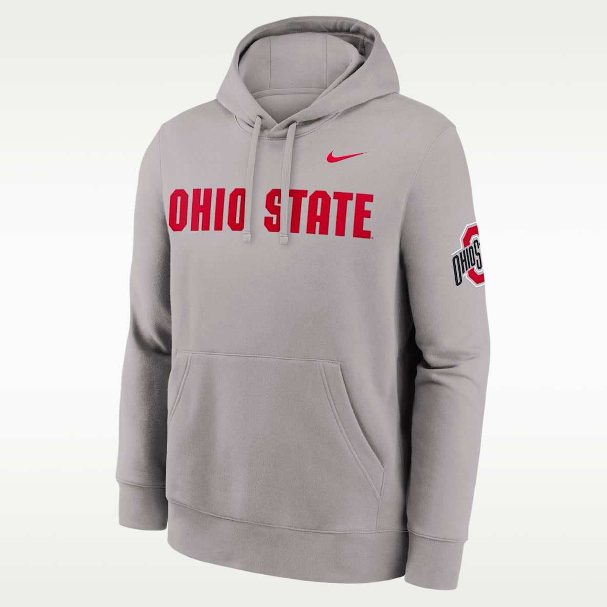 Ohio State Sideline Club Men's Nike College Pullover Hoodie