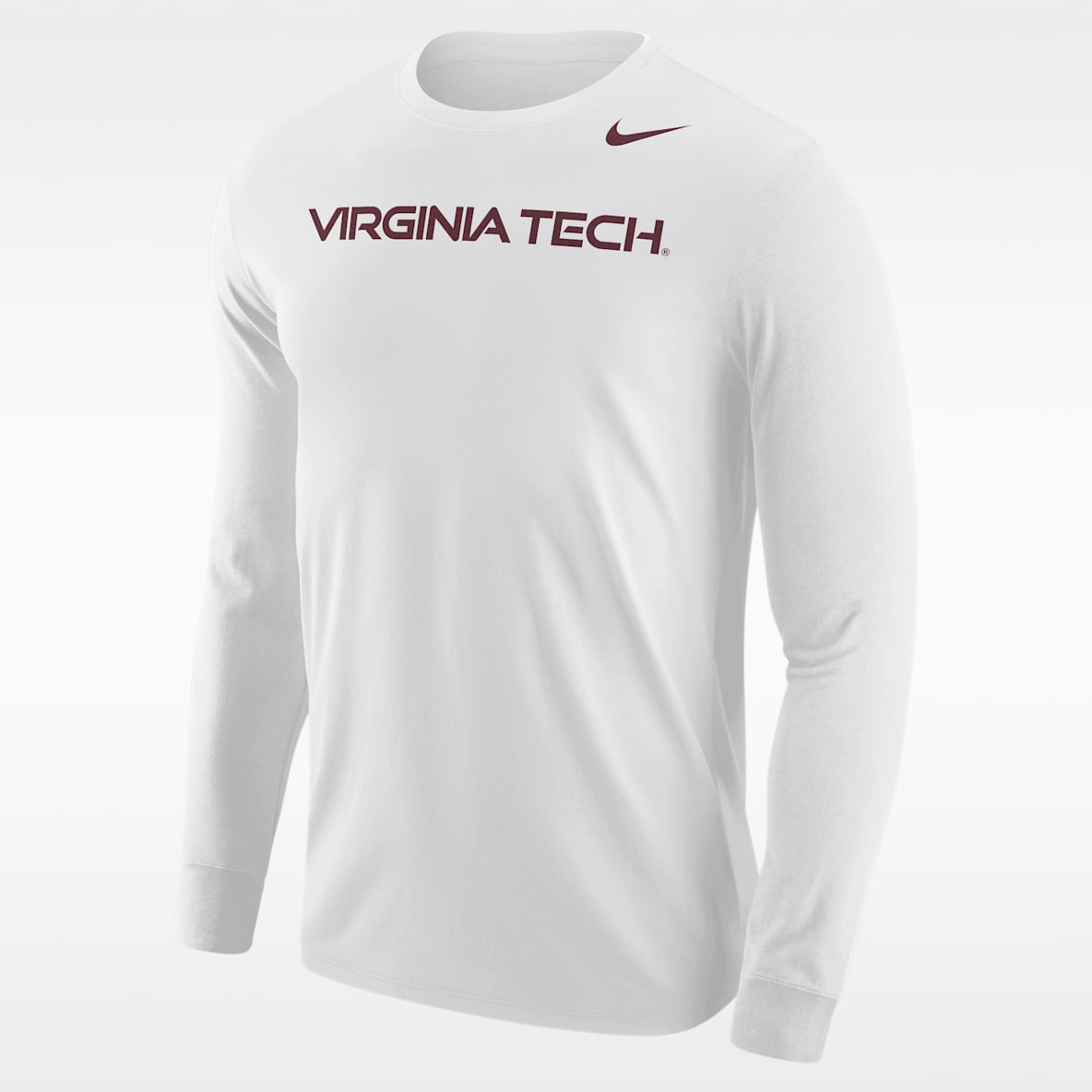 Virginia Tech Hokies Men's Nike Football Long-Sleeve T-Shirt