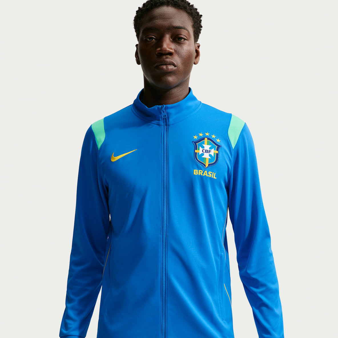 Brazil Academy Pro Nike Dri-FIT-fodboldtræningsjakke til mænd