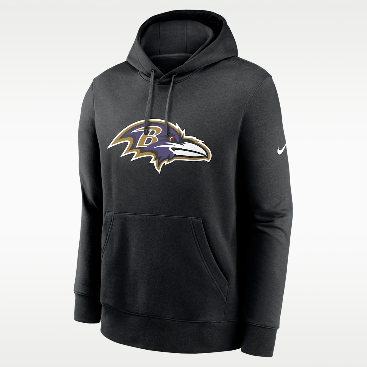 Baltimore Ravens Sudadera con gorro sin cierre Nike de la NFL para hombre