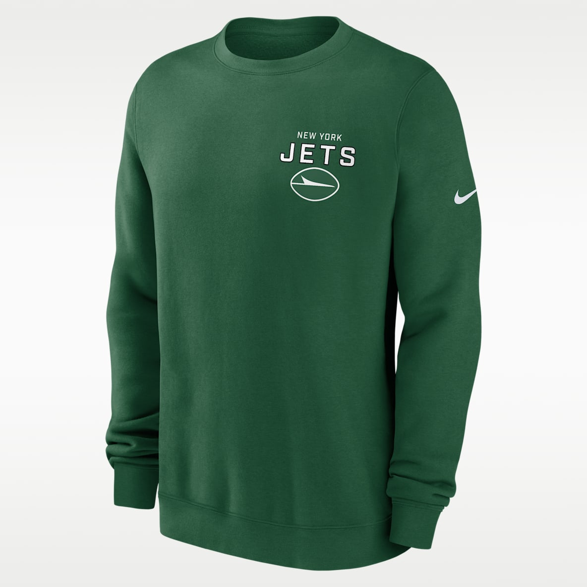 New York Jets Draw Block Club Men's Nike NFL Pullover Crew