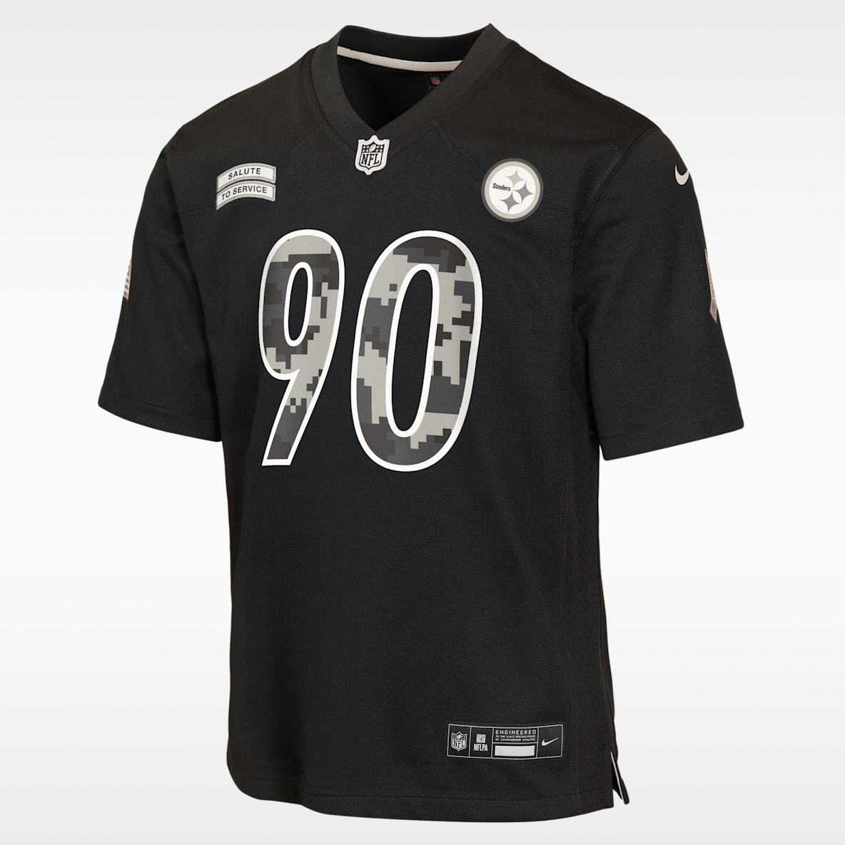 T.J. Watt Pittsburgh Steelers Salute to Service Big Kids' Nike NFL Game Jersey