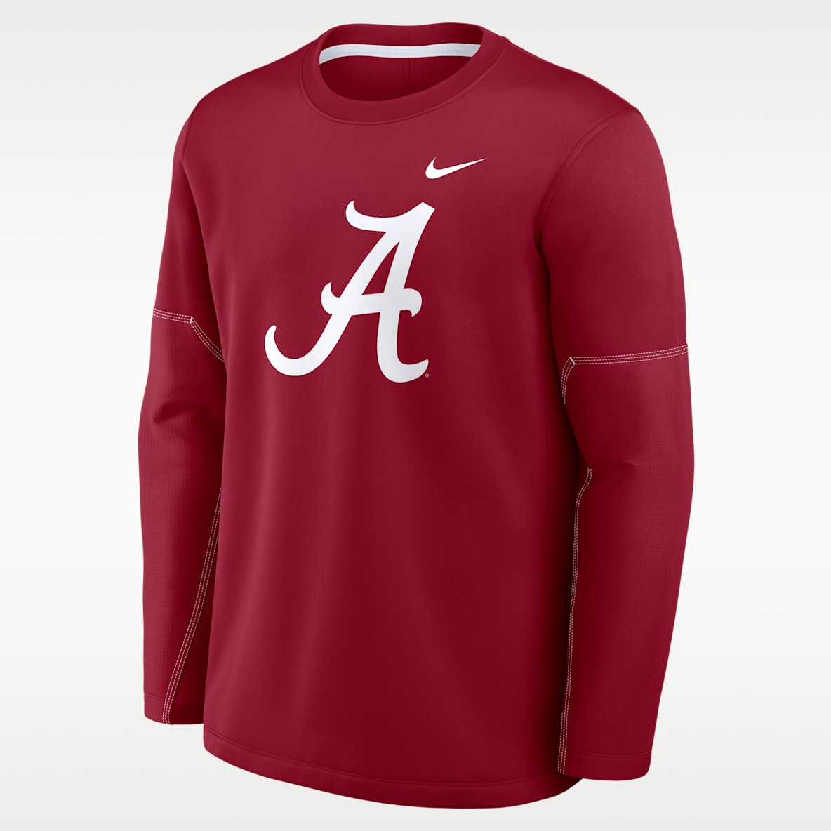Alabama Sideline Coaches Men's Nike Therma-FIT College Long-Sleeve T-Shirt