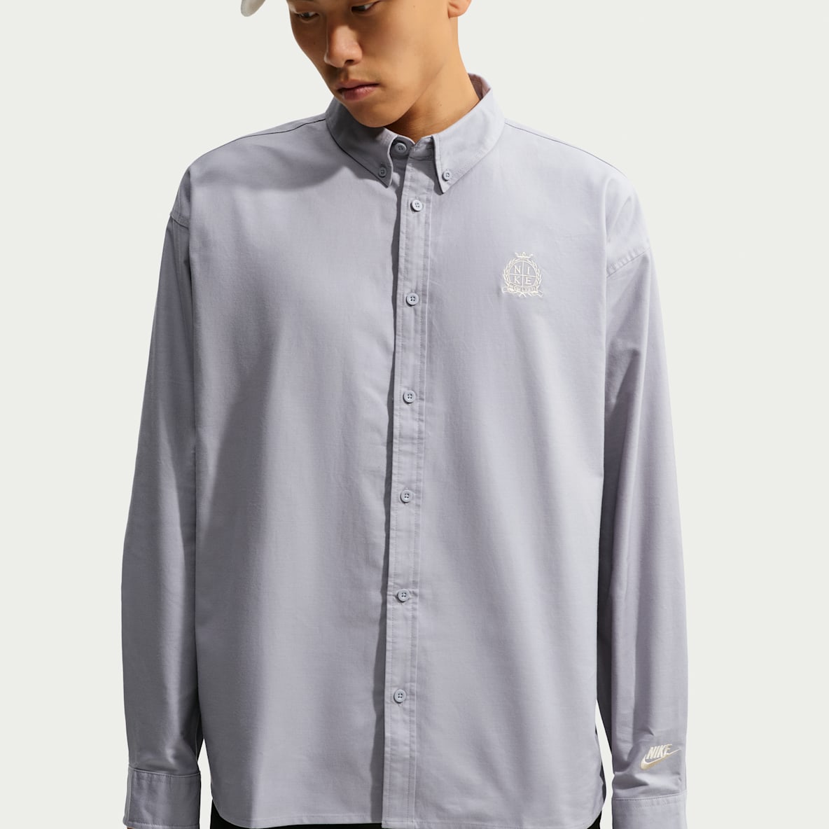 Nike Sportswear Club 男款牛津長袖上衣