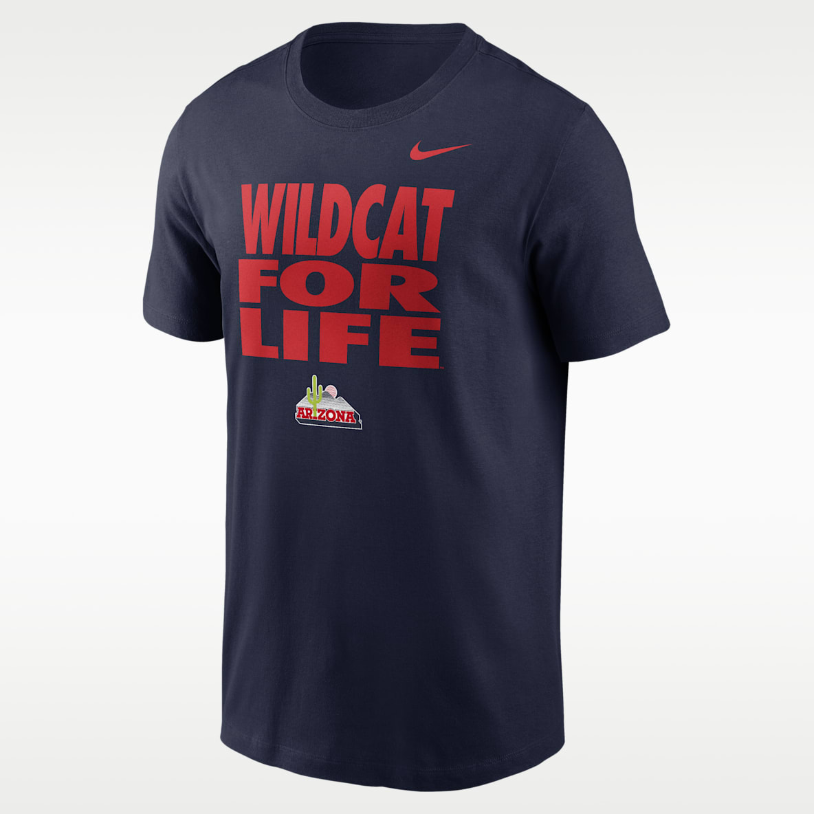 Arizona Sideline Slogan Men's Nike Dri-FIT College Long-Sleeve T-Shirt