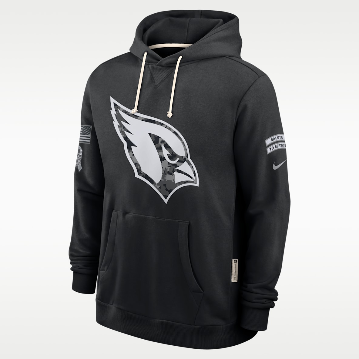 Arizona Cardinals Salute to Service Sideline Men's Nike Dri-FIT NFL Pullover Hoodie