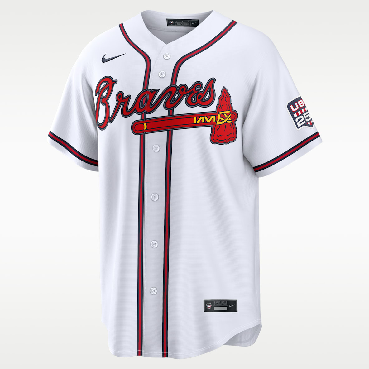 Drake Baldwin Atlanta Braves USA 250 Fourth of July Men's Nike MLB Stadium Jersey