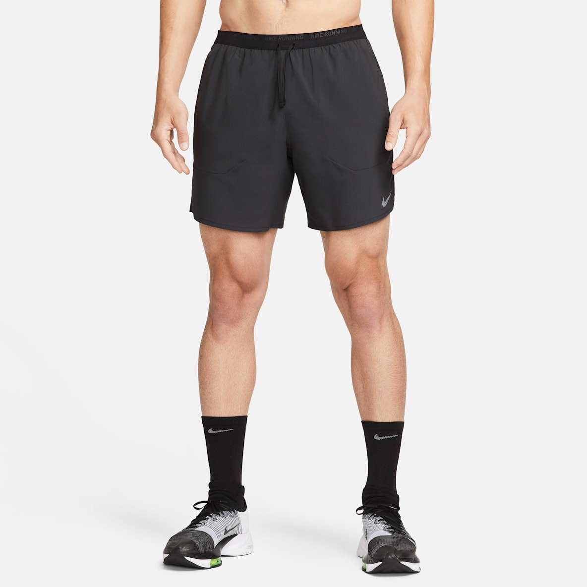 Nike Stride Dri-FIT-Laufshorts mit Futter für Herren (ca. 18 cm)