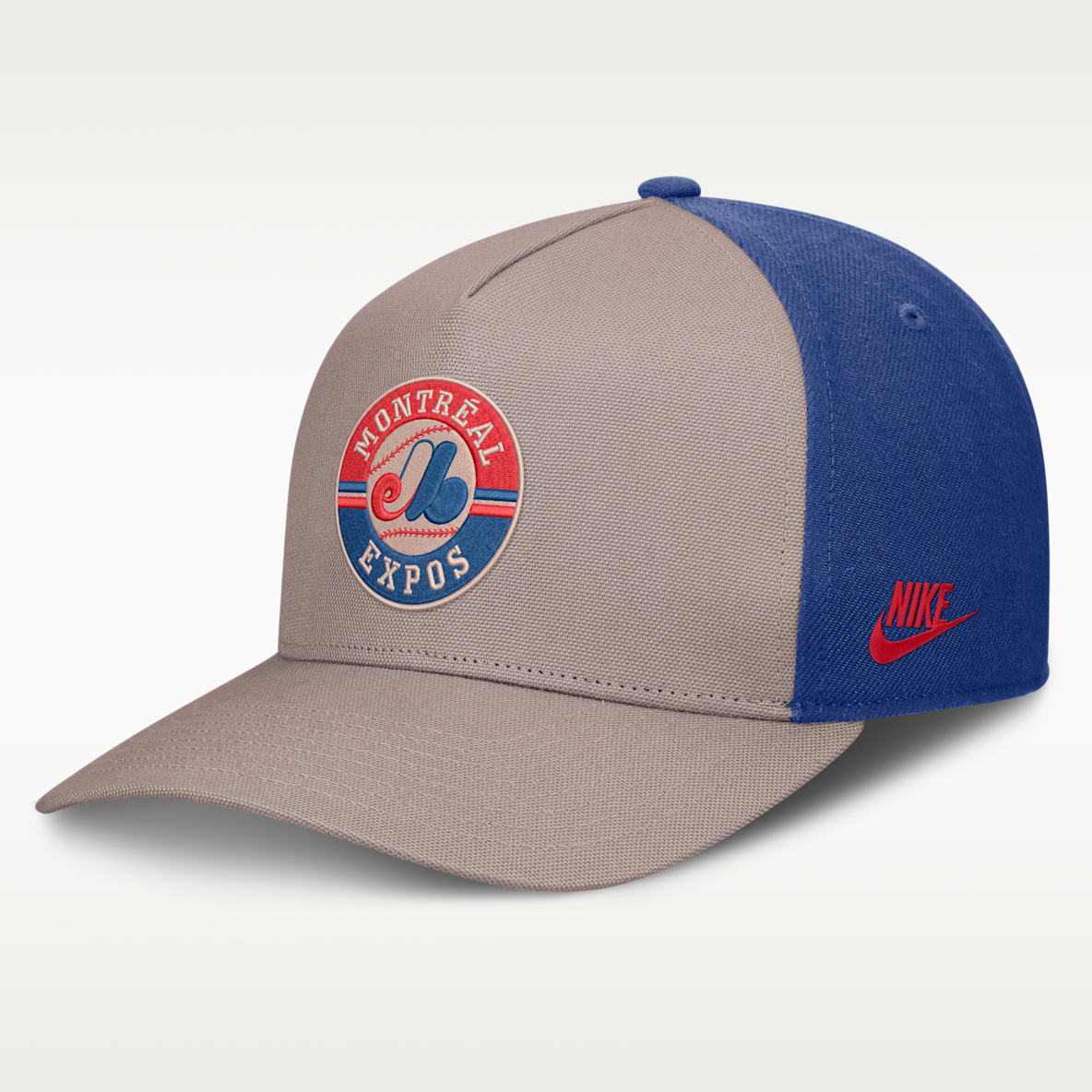 Montreal Expos Cooperstown Rise Gorra Nike de la MLB ajustable con estructura A-Frame para hombre
