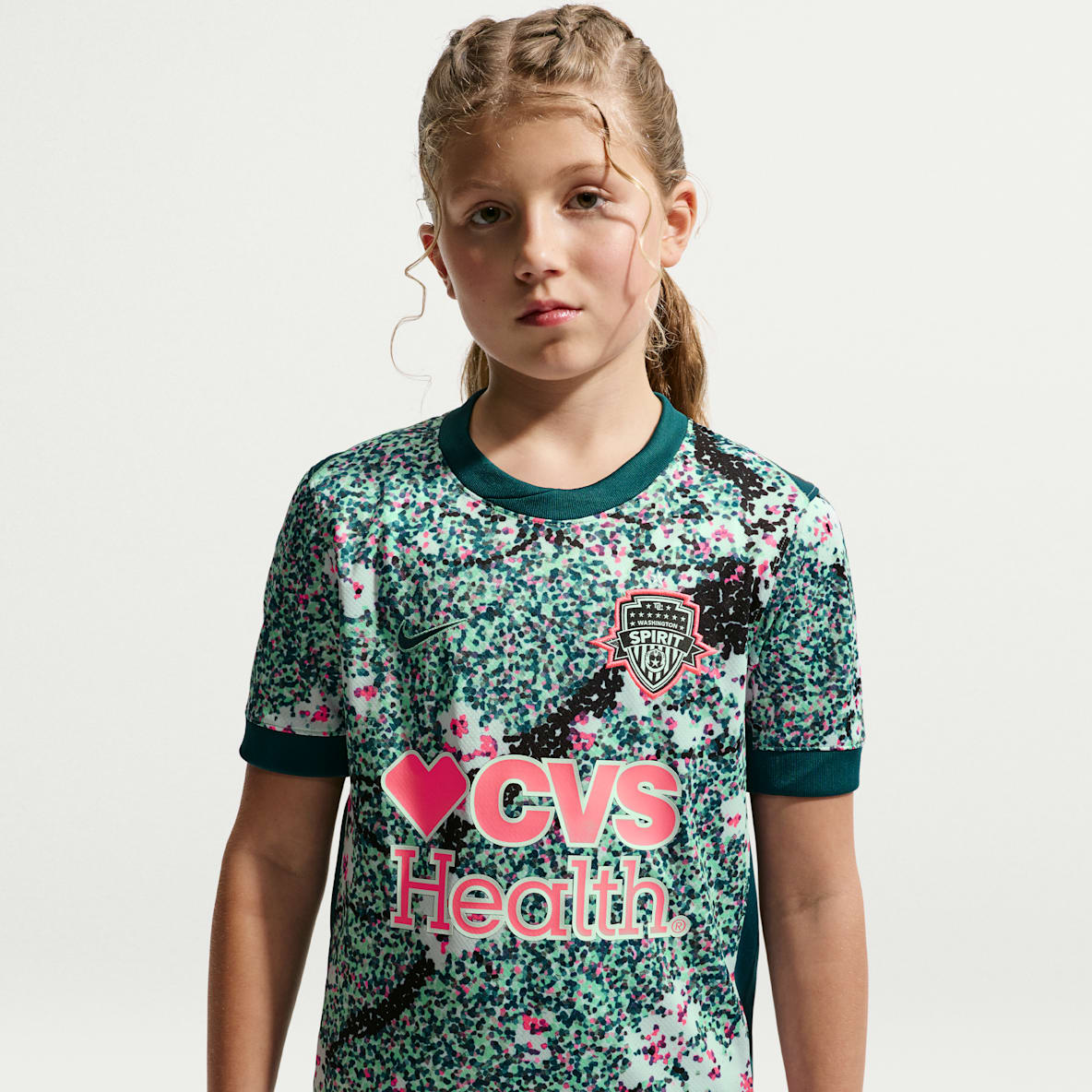 Washington Spirit Stadium Edition Big Kids' Nike Dri-FIT Replica Jersey