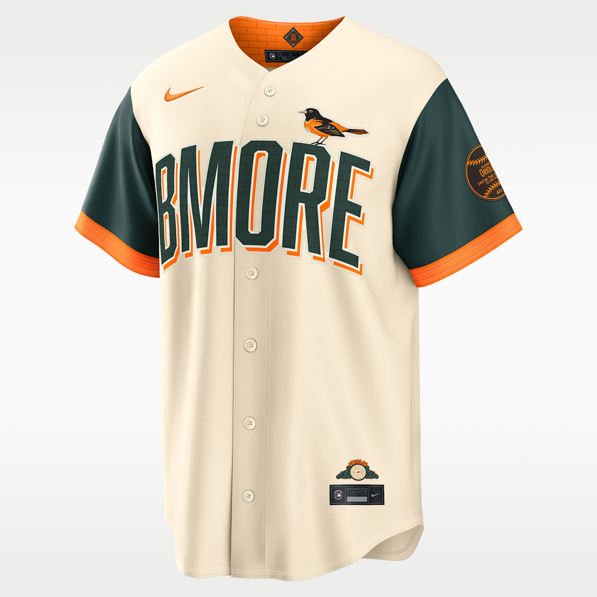 Baltimore Orioles City Connect Men's Nike MLB Stadium Jersey