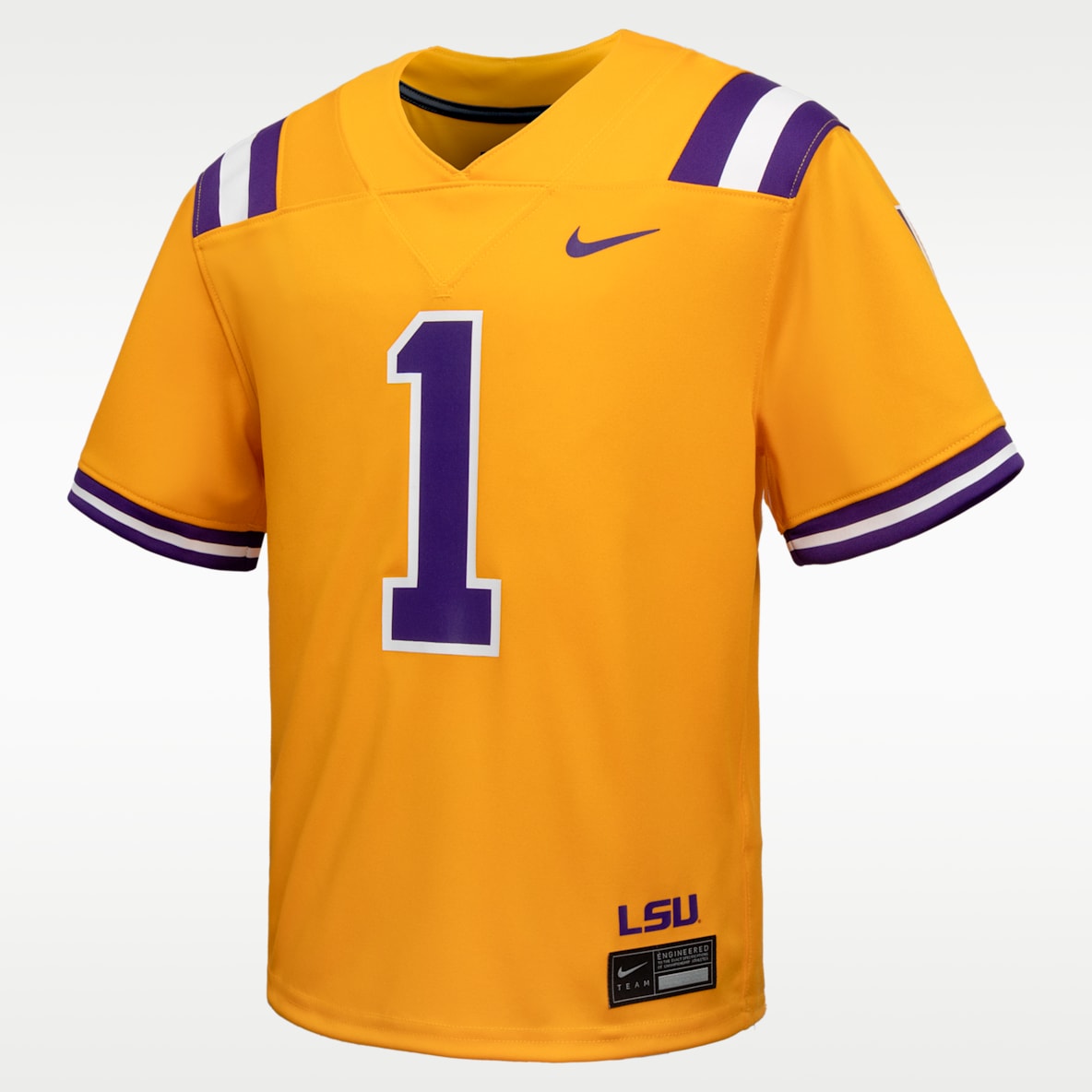 LSU Big Kids' Nike College Untouchable Game Jersey