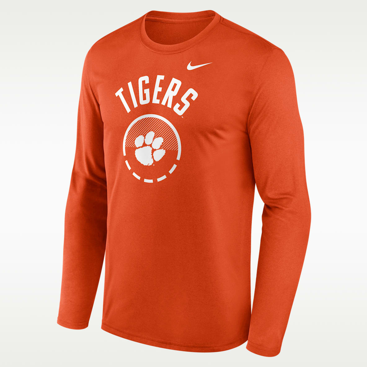 Clemson Courtside Men's Nike Dri-FIT College Long-Sleeve T-Shirt