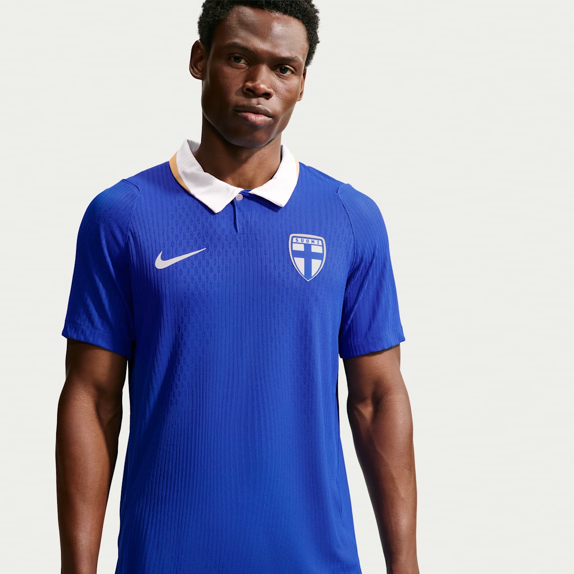 Finland 2026 Match Away Men's Nike Aero-FIT Soccer Authentic Jersey