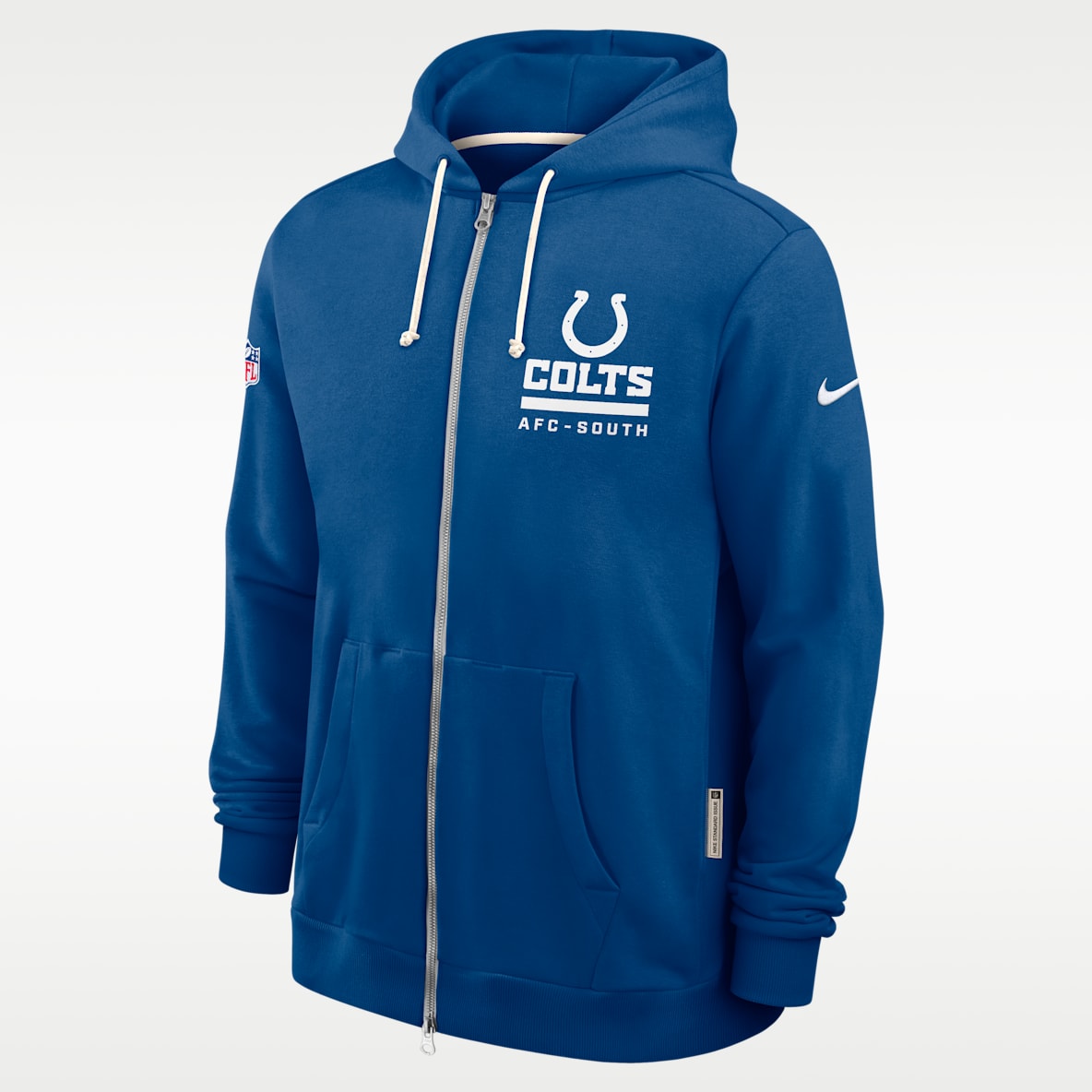 Indianapolis Colts Utility Player Sideline Men's Nike Dri-FIT NFL Full-Zip Hoodie