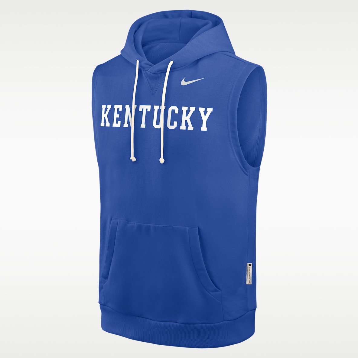 Kentucky Sideline Sudadera universitaria Nike Dri-FIT con gorro, sin cierre y sin mangas para hombre