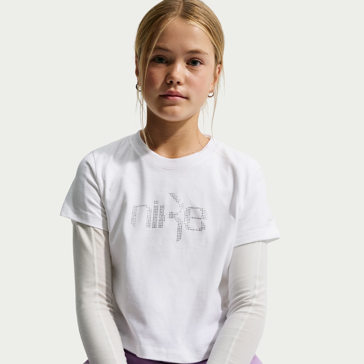 Nike Sportswear Older Kids' (Girls') Cropped T-Shirt